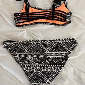 Aztec print bikini